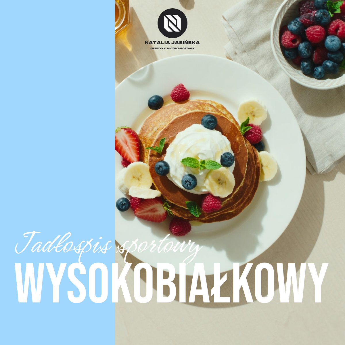 Jadłospis sportowy wysokobiałkowy